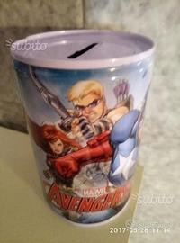 Salvadanaio Avenger Marvel Flash Thor Cap.America