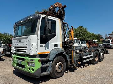 IVECO Stralis 350 Scarrabile + Gru 6x2