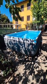 piscina bestway  4x2x1 pompa a sabbia