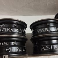Cerchi in ferro Opel Astra 16 pollici usati