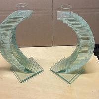 Portacandele in vetro