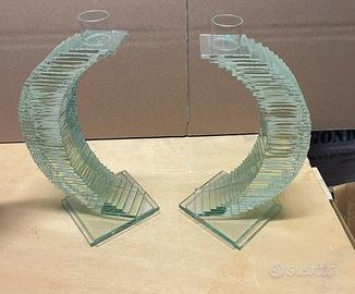 Portacandele in vetro