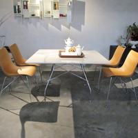 SEDIE KARTELL P wood set sedie in legno curvato 3d