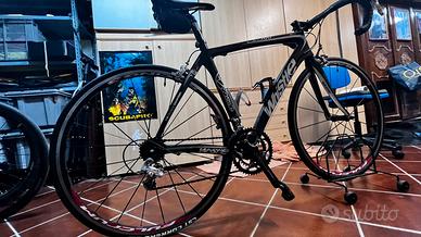 Bici da corsa strada whistle taglia s carbonio