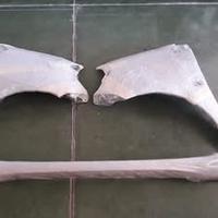 Parafanghi e spoiler anteriore Smart fortwo 2015