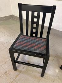 Sedie anni 90 italiane stile mackintosch