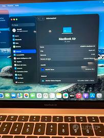 Apple Macbook Air 13" M1 batt 94% -US keyboard