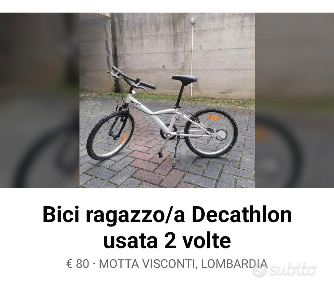 Bici ragazzo praticamente nuova Decathlon Biciclette In vendita