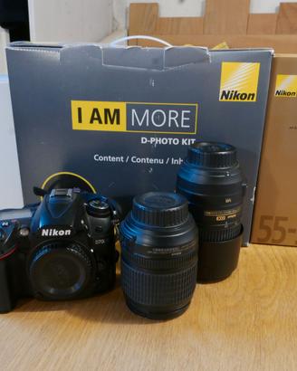 Nikon D7000 + ottiche e accessori
