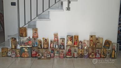 Lotto 40 bambole souvenir vintage in costume trad
