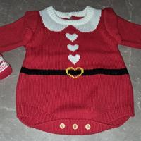 Vestitino + calzini neonata/o