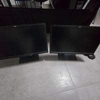 Coppia Monitor professionale Fujitsu da 24 pollici
