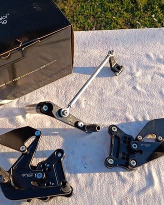 Pedane regolabili Honda CBR650R-CB650R