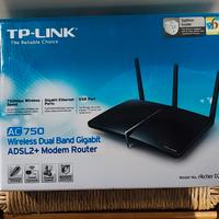 modem router TP- link ac750