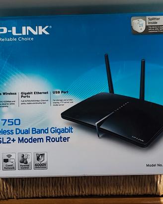 modem router TP- link ac750