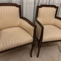 poltrone antiche restaurate