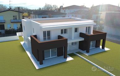 Bifamiliare nuova moderna