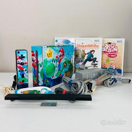 Nintendo Wii Skin Super Mario Controller 3 giochi