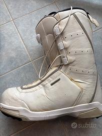Scarponi snowboard salomon numero 45