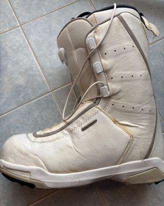 Scarponi snowboard salomon numero 45
