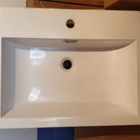 Lavandino lavabo bianco 100 x 48,5 cm