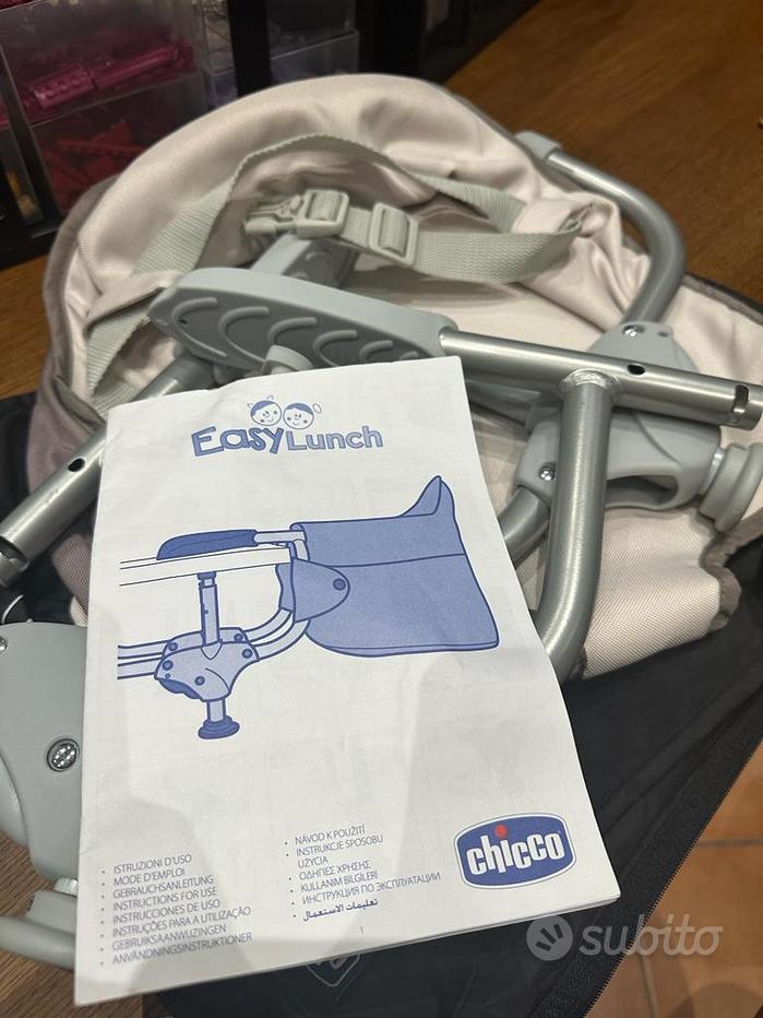 CHICCO - SEGGIOLINO DA TAVOLO EASY LUNCH IN OFFERTA