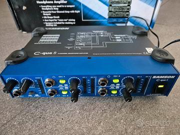 Amplificatore cuffie professionale Samson C-que8
