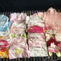 Lotto abbigliamento bambina 3-6 mesi