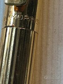 Morris preziosa penna placcata in oro 18 carati