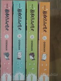 Libri Heartstopper. Vol. 1, 2, 3, 4