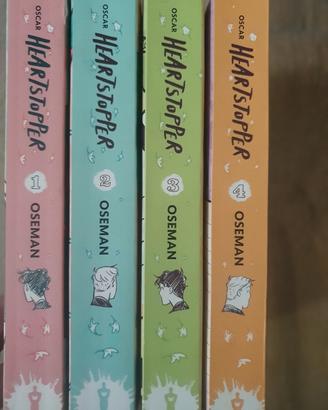Libri Heartstopper. Vol. 1, 2, 3, 4