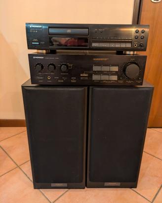 PIONEER Impianto hi-fi completo, funzionante