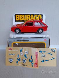 MODELLO AUTO LANCIA DELTA S4 RED BURAGO SCAT. VINT