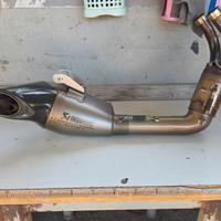 Scarico omologato Akrapovic per  Mt07 2024
