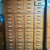 Mobile schedario  anni 30-40