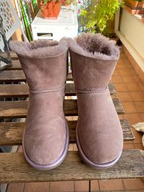 Ugg con clearance fiocco grigi