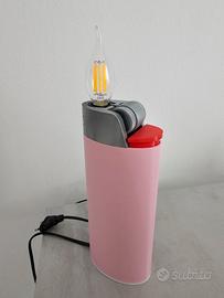 Lampada Accendino | Lighter Lamp di design | E14