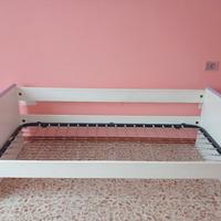 struttura legno letto più rete