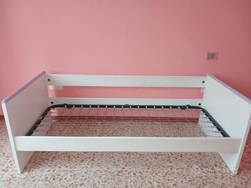 struttura legno letto più rete