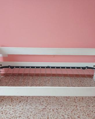 struttura legno letto più rete