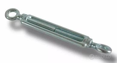 Tenditori a due occhielli DIN 1480 M16