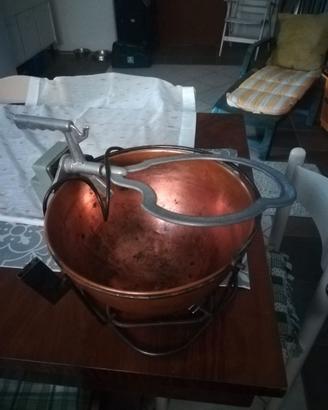 paiolo  elettrico per polenta