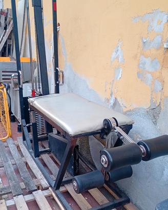 leg extension/leg curl machine