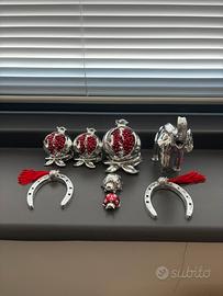 8 statuette MODA ARGENTI Placcate in Argento