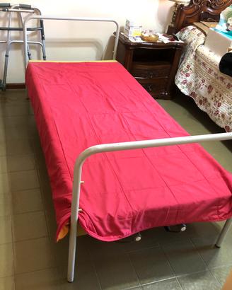 Letto degenza 2 manovelle+Mat anti decubito