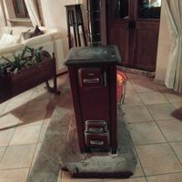 Stufa a legna zoppas vintage