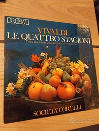 VINILE VIVALDI LE QUATTRO STAGIONI SOCIETA CORELLI