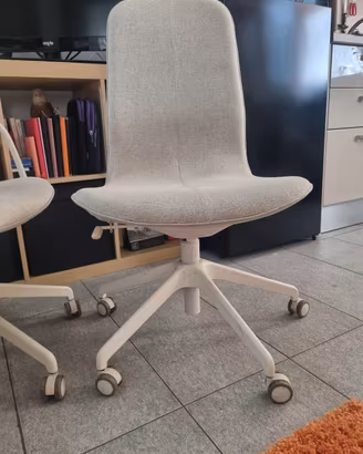 coppia sedie con ruote LANGFJALL ikea