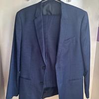 Completo Uomo H&M Blu Taglia 48