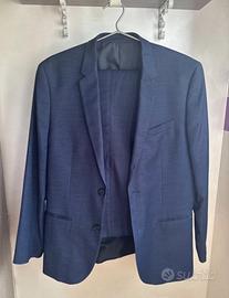 Completo Uomo H&M Blu Taglia 48